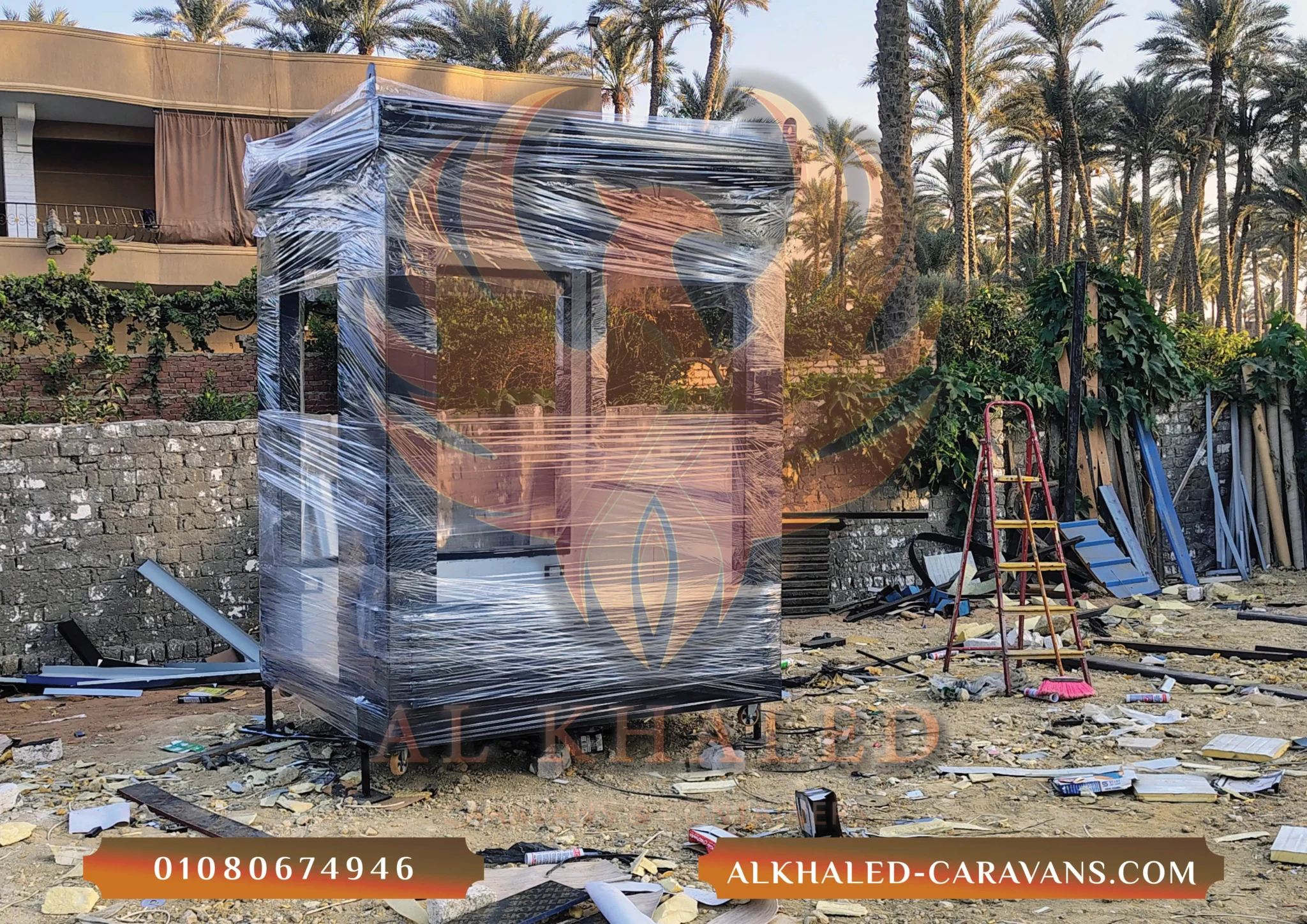 كرفان جاهز للبيع - تحميل كرفان - طريقة تحميل الكرفان - كرفانات - كرفان - Caravan - Caravan for sale - Caravans - Egyptian Caravans - كيوسك - كشك امن - كرفان مكتب - كرفان صغير للبيع