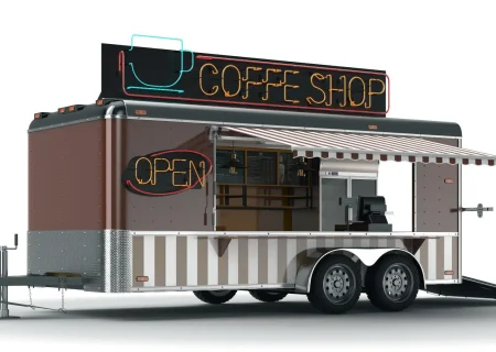 Mobile Restaurant and Kiosk Cafe - كرفانات مطاعم متنقلة - كرفانات مطاعم - كرفانات مطاعم للبيع - كرفانات للبيع - شركة كرفانات - كرفانات - كرفانات متنقلة - كرفانات متحركة - كرفان متحرك - كرفان صغير - كيوسك - كشك كرفان - كرفان كافيه